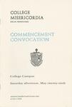 College Misericordia commencement program, 1979