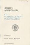 College Misericordia commencement program, 1987