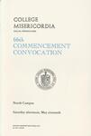 College Misericordia commencement program, 1992