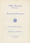 College Misericordia commencement program, 1955 by Misericordia University