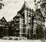 Exterior of the Hazleton State General Hospital School of Nursing Building by Misericordia University