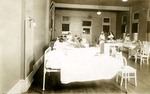 Patient Ward inside Mercy Hospital School of Nursing by Misericordia University