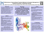 Effectiveness of Internet Based Treatment Methods for Symptom Management of Vestibular Disorders: A Systematic Review by Nina Acosta, Rowan Pepe, Samantha Pavolko, Morgan Carline, and Devin Conlon